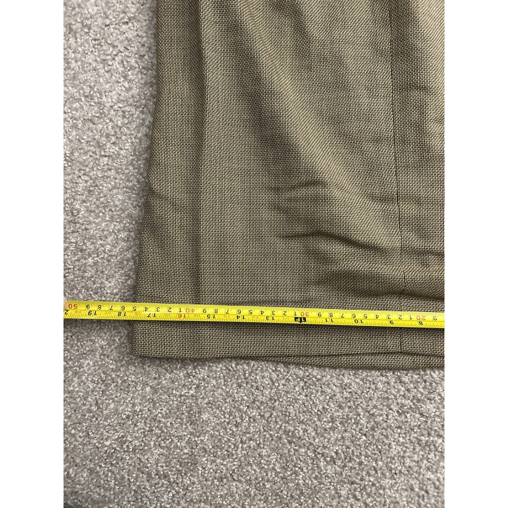 Ann Taylor Loft Pencil Skirt Womens 4 Brown Wool Blend Career Business Excellent - Picture 7 of 9